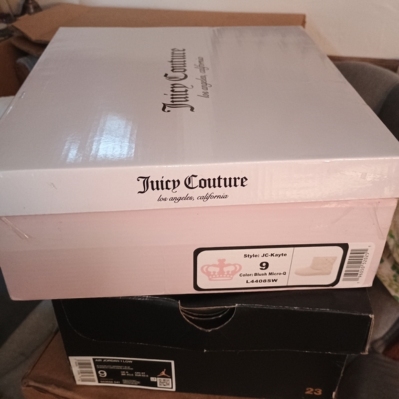 Quilted Pink Women's Boots - Picture 2 of 5